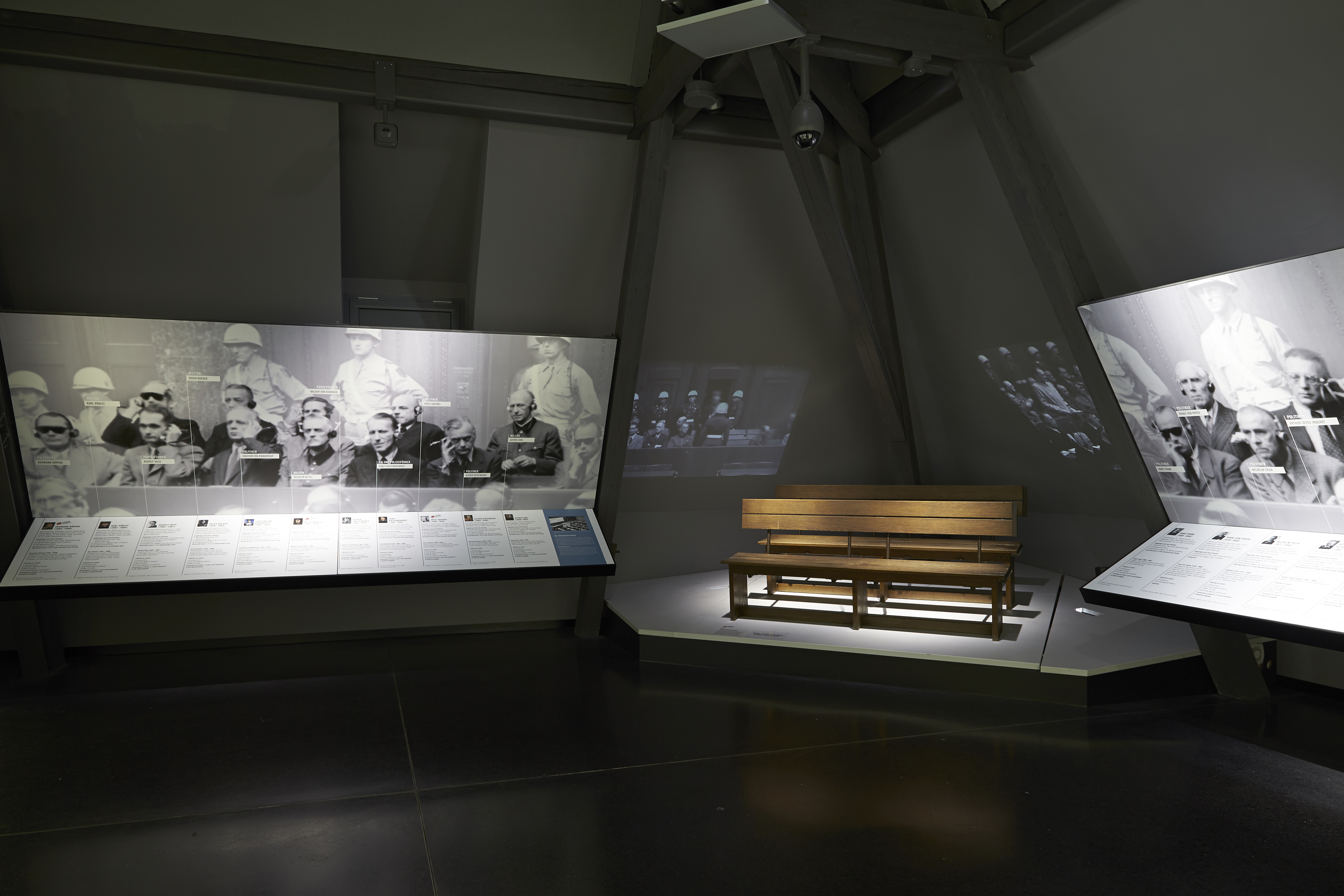 Photo Download View Of The Exhibition With The Defendant s Bench 